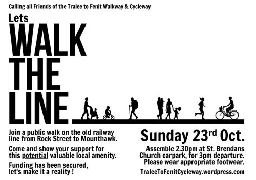 Walk the Line Tralee Fenit cycleway